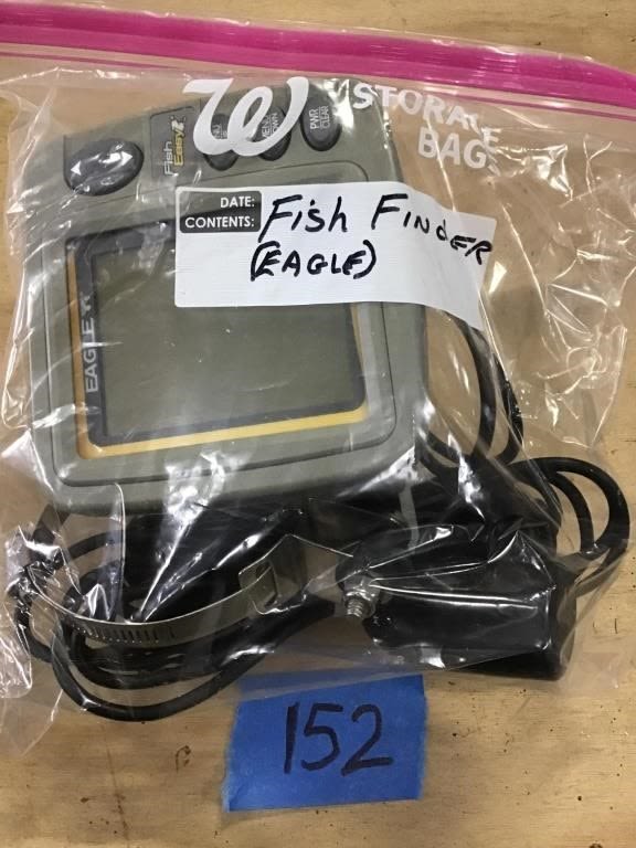 Lot 152: EAGLE FISH FINDER