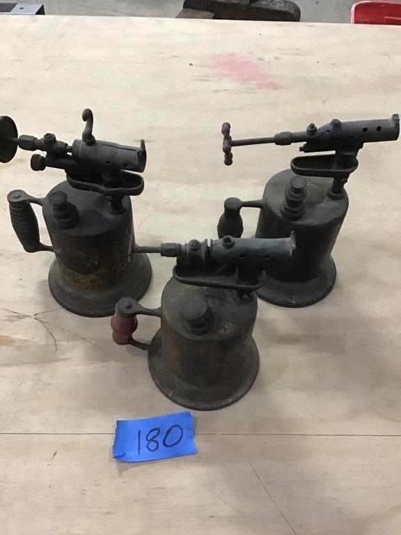 Lot 180: 3-  TORCHES