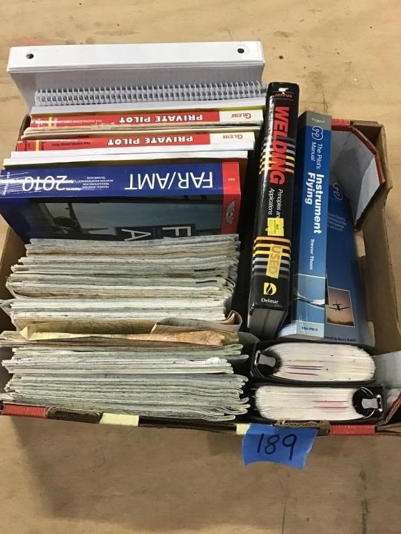 Lot 189: AVIATION BOOKS, WELDING