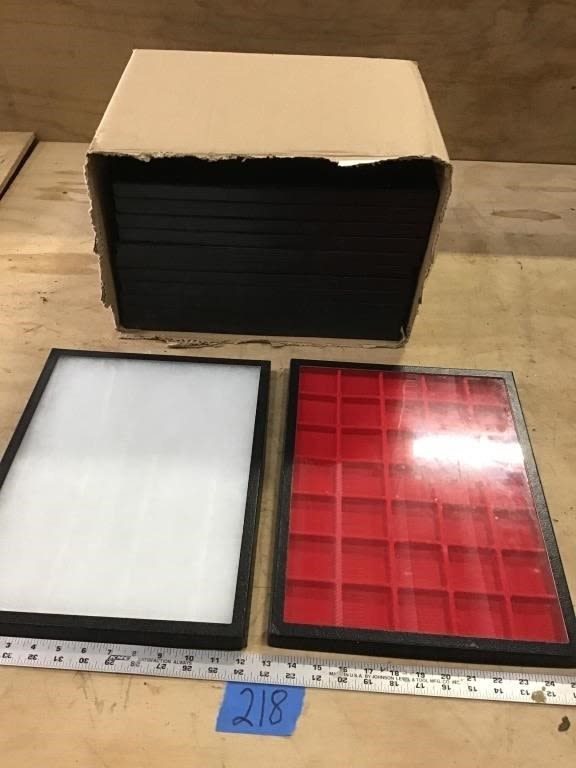 Lot 218: 13. DISPLAY CASES