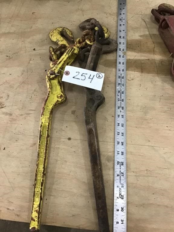Lot 254: 2-CHAIN BINDERS