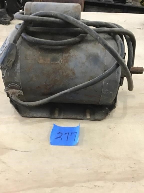 Lot 277: ELECTRIC MOTOR