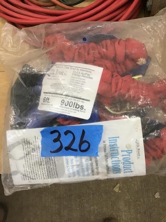 Lot 326: SAFETY HARNESS.   NIB
