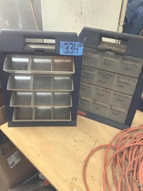 Lot 334: RUBBERMAID STORAGE CONTAINERS