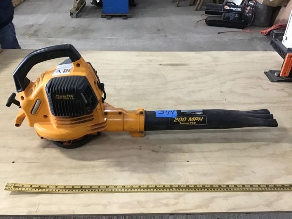 Lot 344: POULAN PRO 200 MPH BLOWER