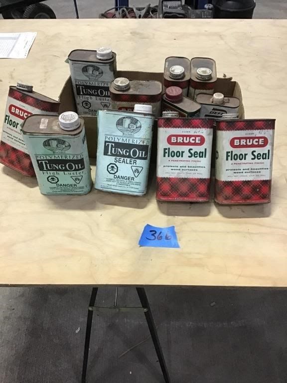 Lot 366: TUNG OIL,   FLOOR SEAL