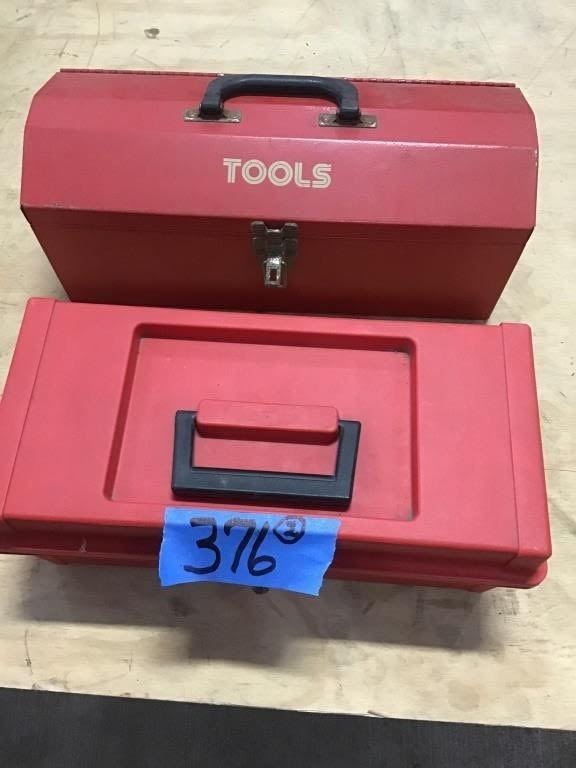 Lot 376: 2. TOOL BOXES