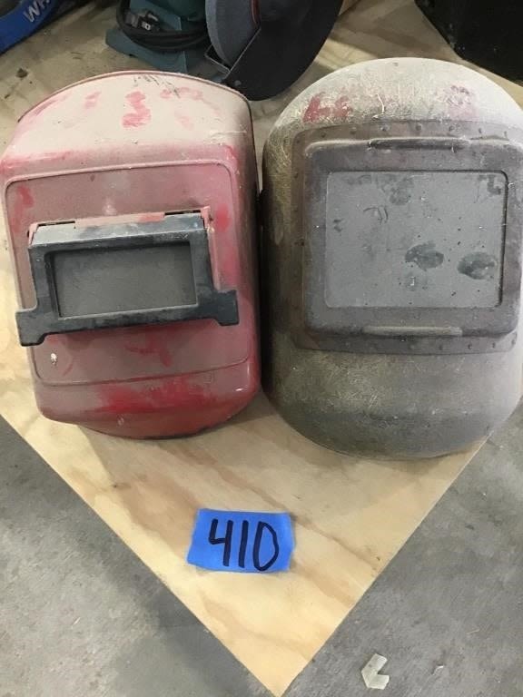 Lot 410: WELDING HELMETS