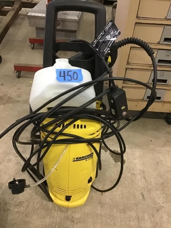Lot 450: KARCHER ELECTRIC PRESSURE WASHER