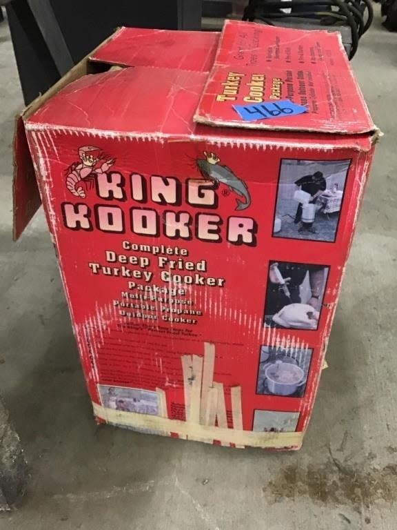 Lot 466: KING KOOKER. DEEP FRYER