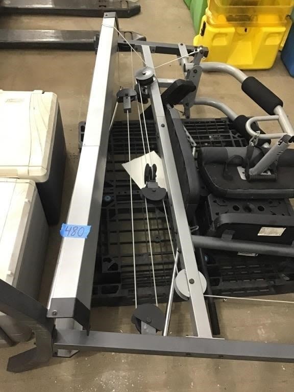 Lot 480: GOLDS HOME GYM