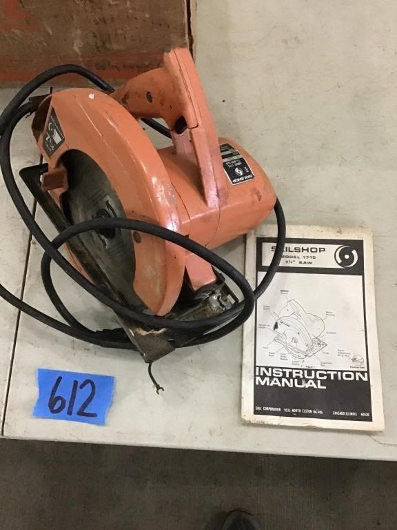 Lot 612: CIRCULAR SAW