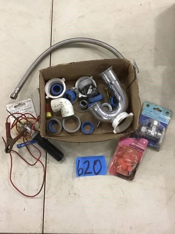 Lot 620: PLUMBING ITEMS, CIRCUIT TESTER