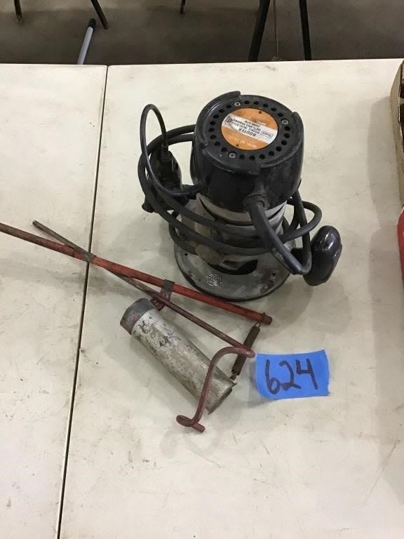 Lot 624: SEARS ROUTER, STAKES