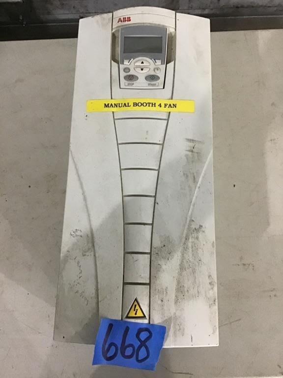 Lot 668: VARIABLE SPEED FREQUENCY DRIVE