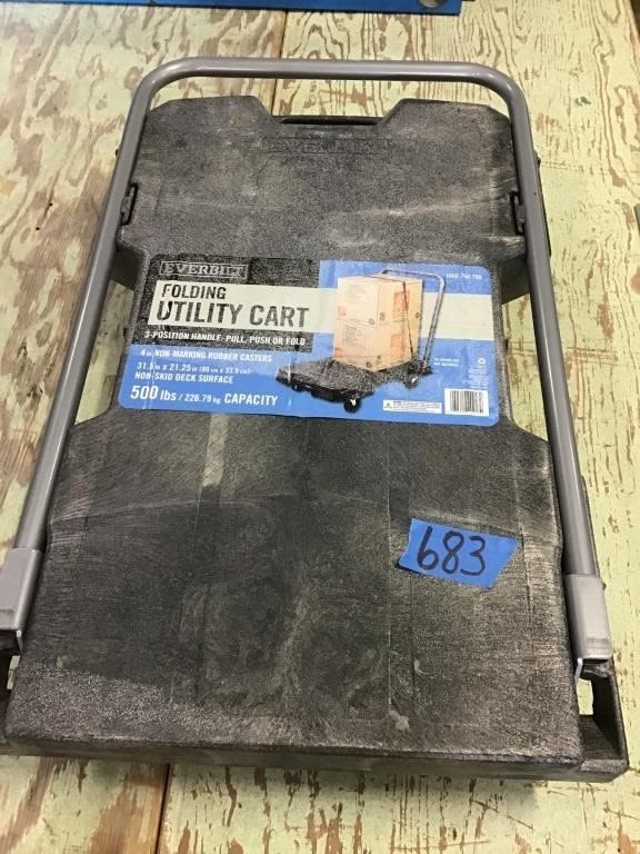 Lot 683: UTILITY CART