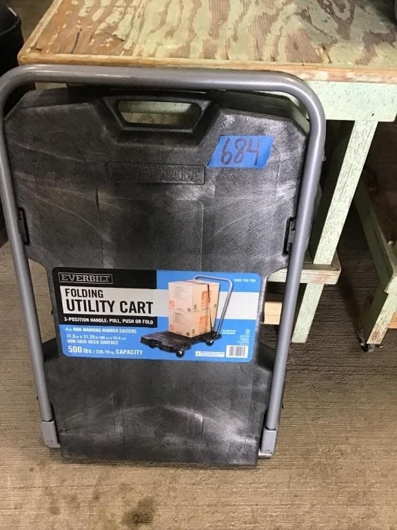Lot 684: UTILITY CART