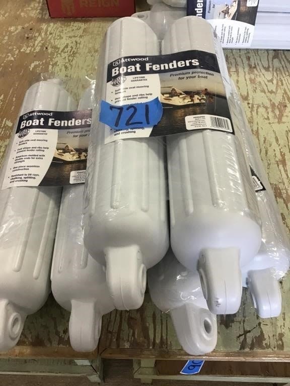 Lot 721: 6. BOAT FENDERS