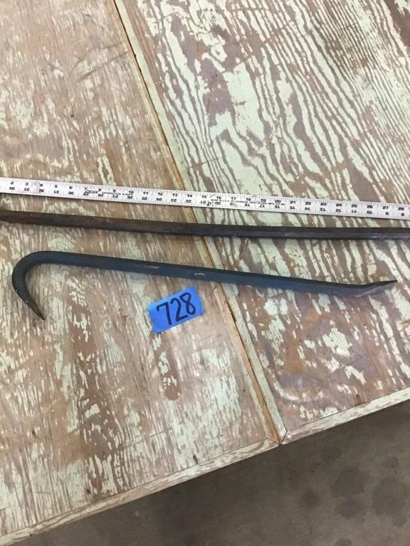 Lot 728: 2.  PRY BARS