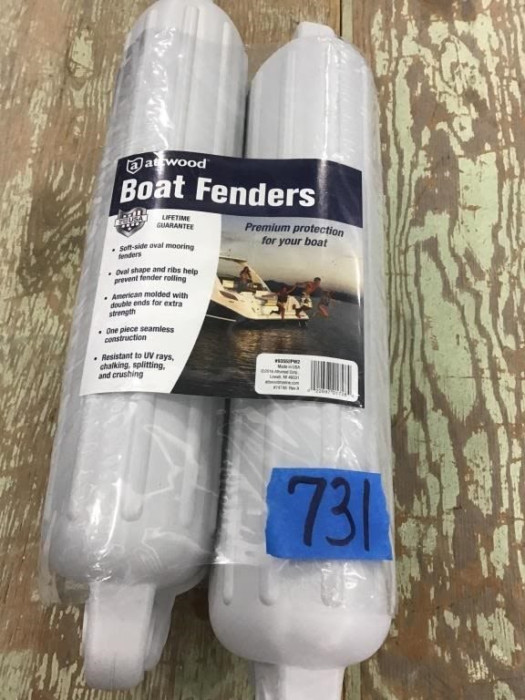 Lot 731: 4.  BOAT FENDERS