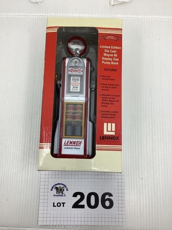 Lot 206: 1:8 SCALE LENNOX LIMITED EDITION DIE CAST WAYNE