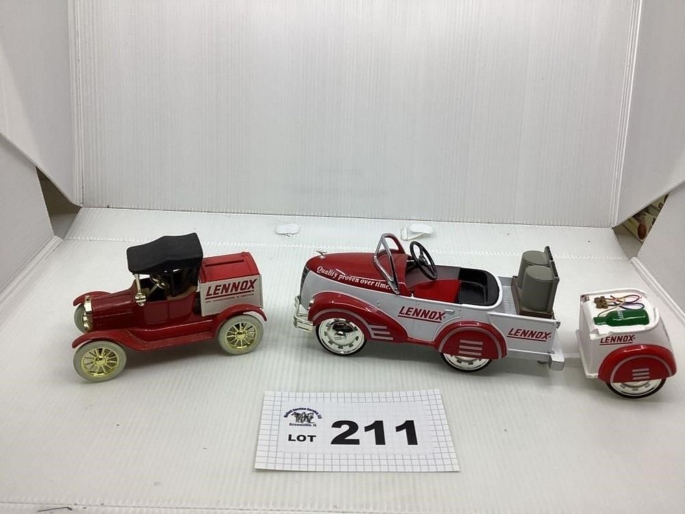 Lot 211: LENNOX CAR / BANK