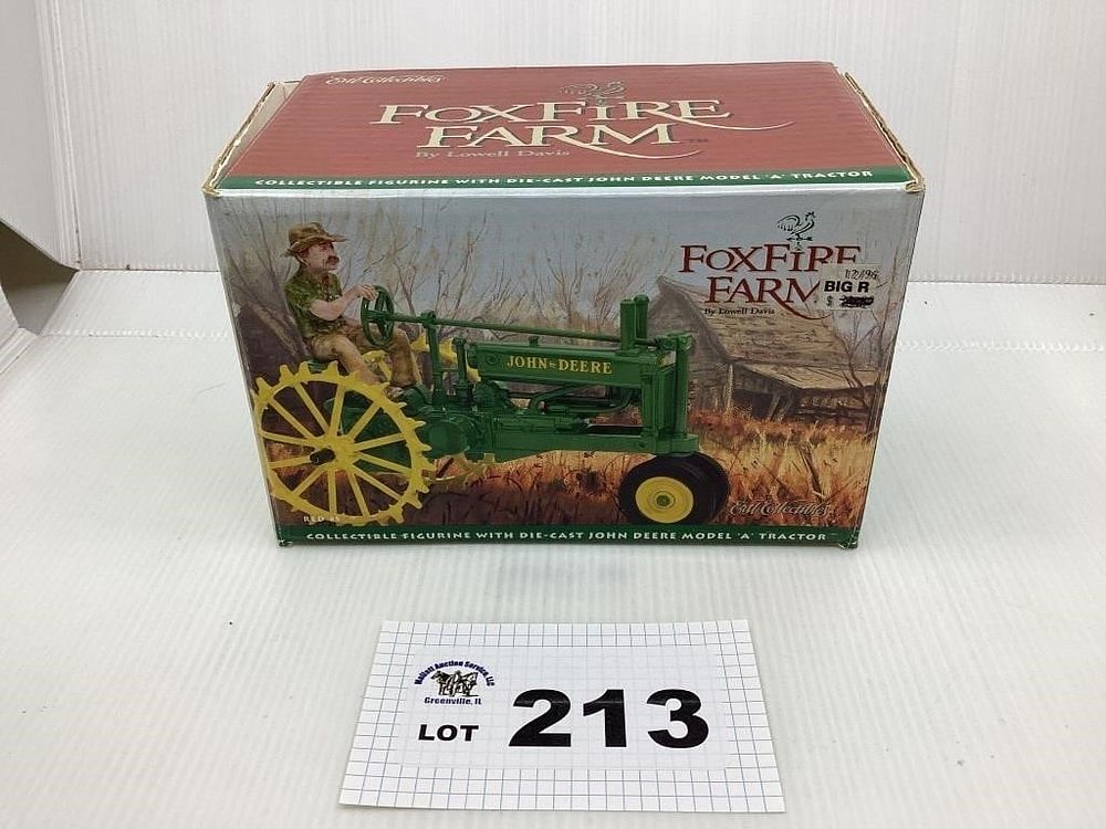 Lot 213: ERTL COLLECTIBLES FOX FIRE FARM
