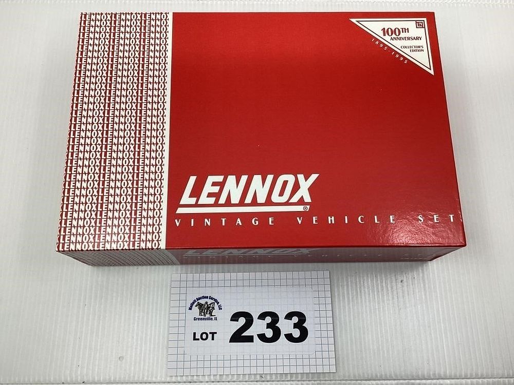 Lot 233: LENNOX VINTAGE VEHICLE SET