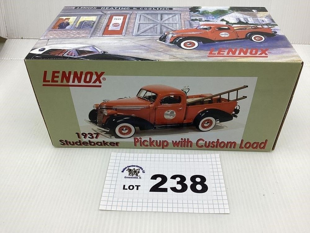 Lot 238: LENNOX 1937 STUDEBAKER WITH CUSTOM LOAD