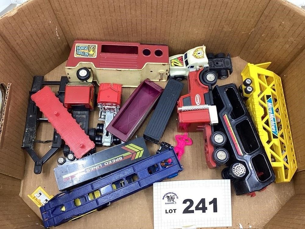 Lot 241: ASSORTMENT OF TRUCKS