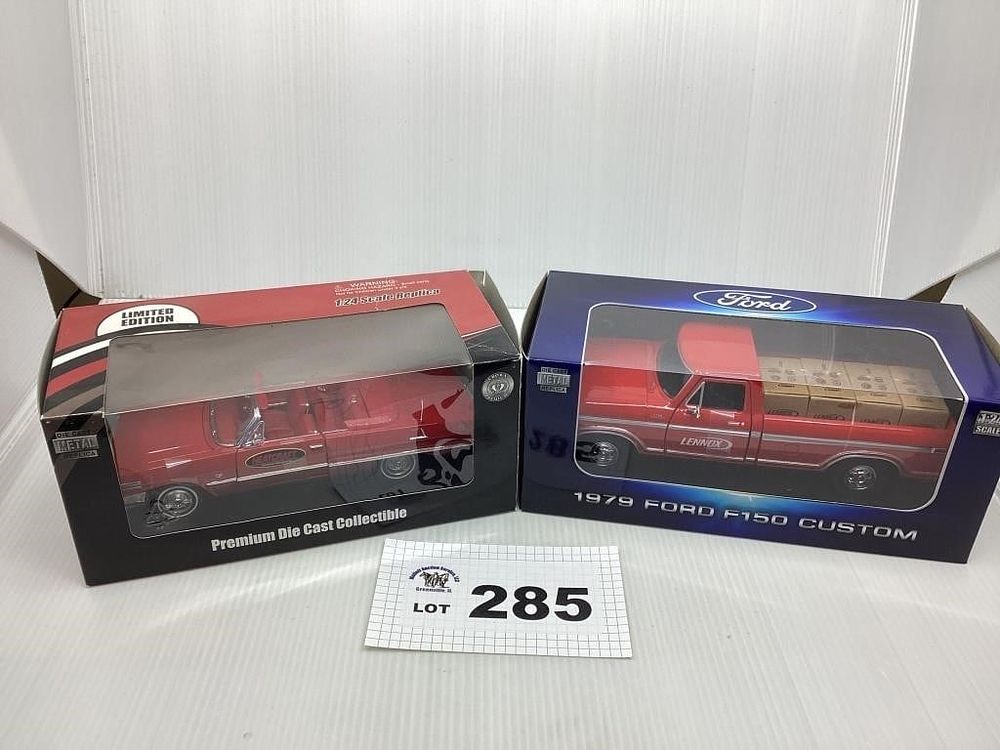 Lot 285: 1:24 SCALE HEATCRAFT DIE CAST CAR / LENNOX 1979