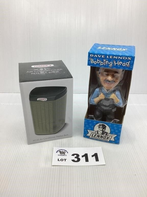 Lot 311: LENNOX AIR CONDITIONER REPLICA BANK / DAVE L