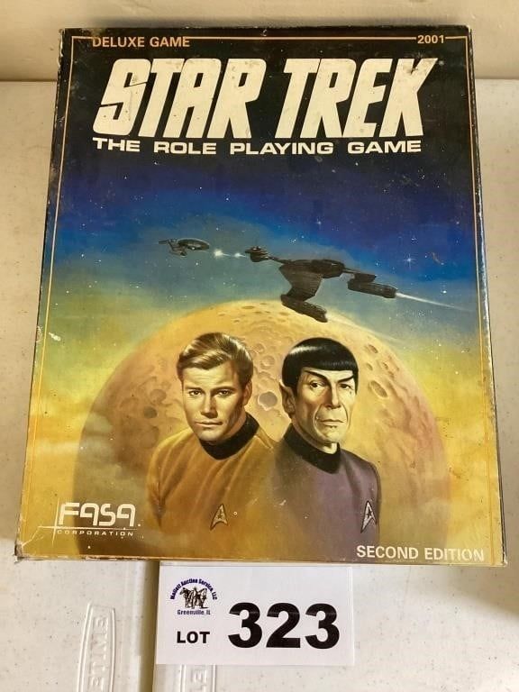 Lot 323: STAR TREK THE ROLE PLAYING GAME 2ND EDITION