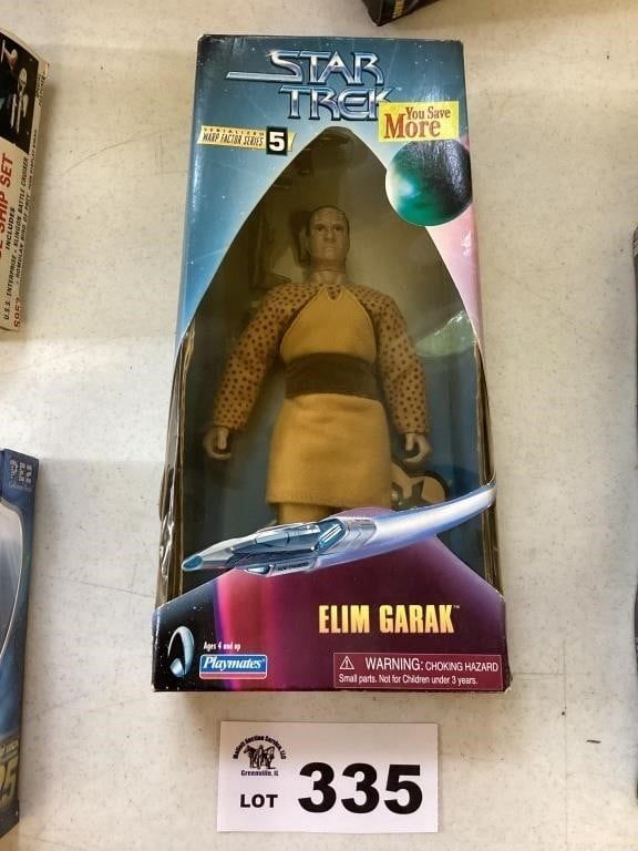 Lot 335: STAR TREK ELIM GARAK DOLL