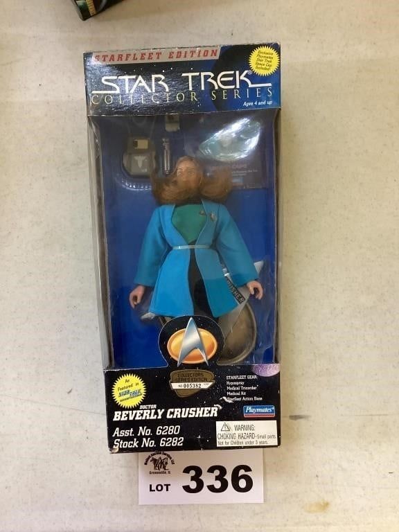 Lot 336: STAR TREK BEVERLY CRUSHER FIGURE