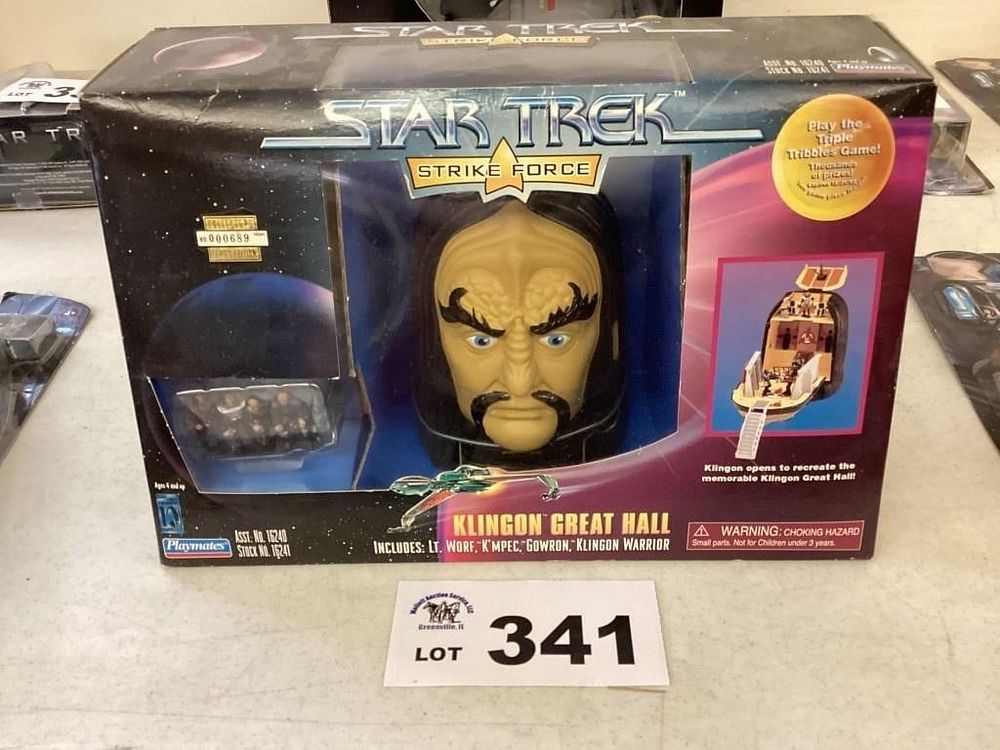 Lot 341: STAR TREK STRIKE FORCE - KLINGON GREAT HALL