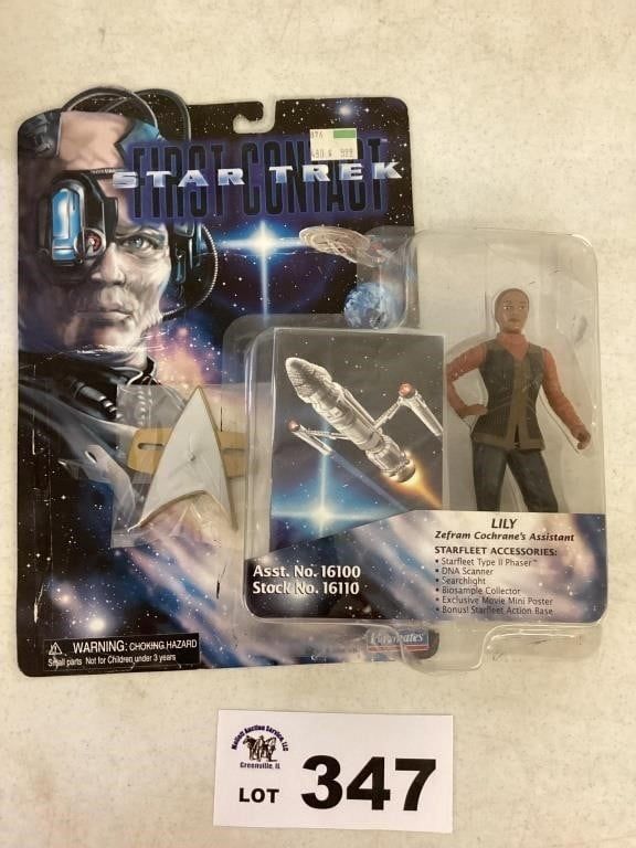 Lot 347: STAR TREK LILY FIGURE