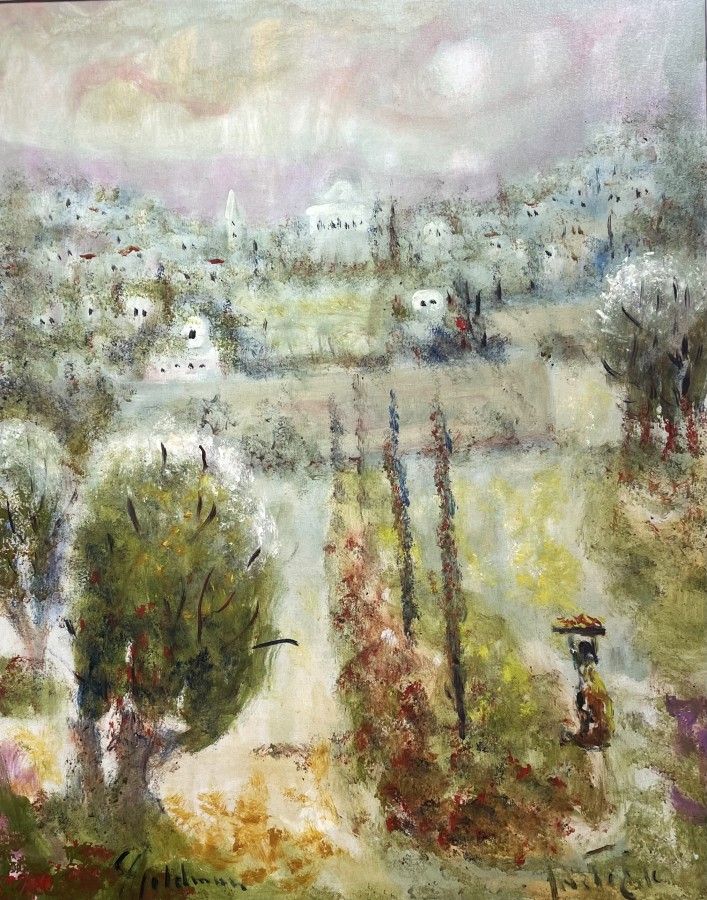 Albert Goldman , 1922-2011 - Jerusalem;. Artist's name: Albert Goldman , 1922-2011 Item name: 