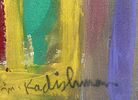 Menashe Kadishman , 1932-2015 - Sheep's Head, . Artist's name: Menashe Kadishman , 1932-2015 Item Image - 1