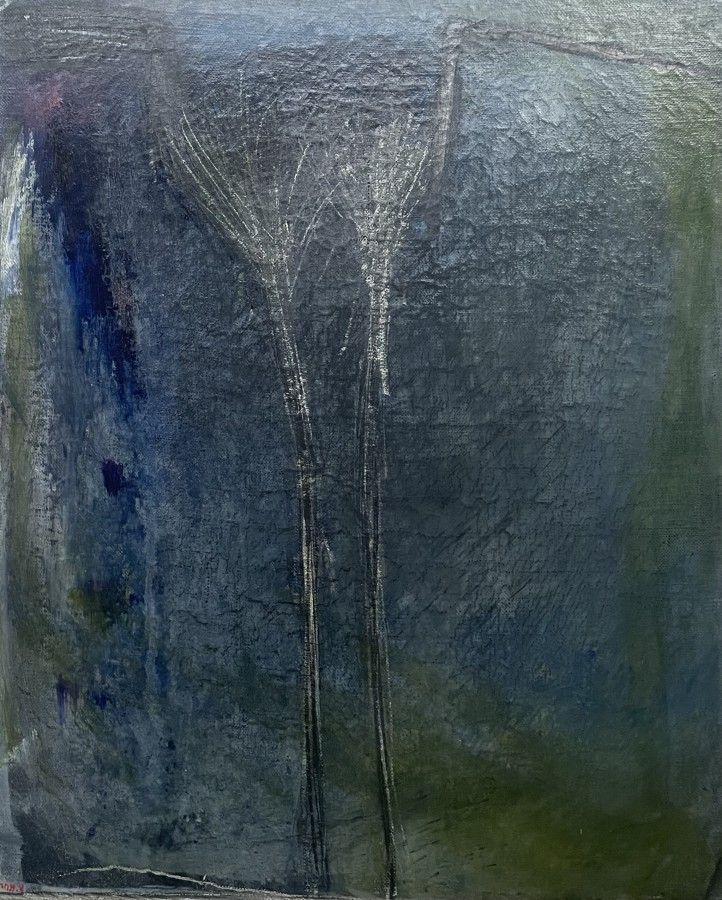 Aharon Messeg , 1942-2018 - Kfar Nahum, . Artist's name: Aharon Messeg , 1942-2018 Item name: Kfar 
