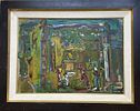 Yechiel Krize , 1909-1968 - Figures in the landscape, . Artist's name: Yechiel Krize , 1909-1968 Image - 1