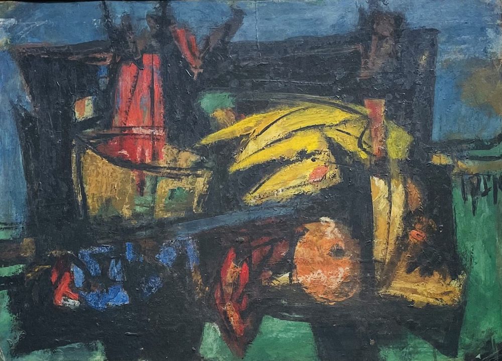 Marcel Janco , 1895-1984 - Still Life, . Artist's name: Marcel Janco , 1895-1984 
Item name: Still 