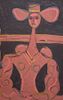 Menachem Gueffen , b. 1930 - Woman, 1969. Artist's name: Menachem Gueffen , b. 1930 Item name: Image - 3