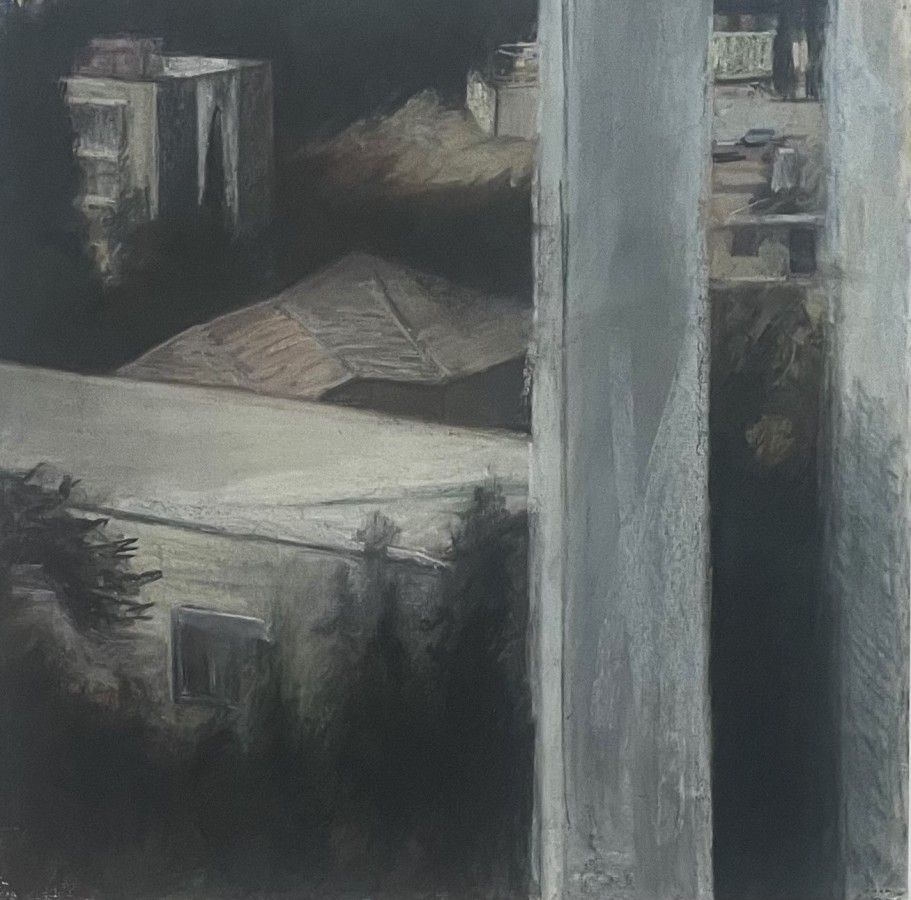 Raanan Levy , 1954-2022 - View from the window, . Artist's name: Raanan Levy , 1954-2022 
Item 
