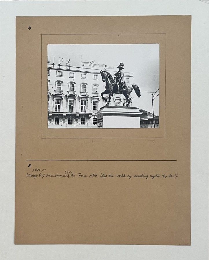 Deganit Berest , b. 1949 - Homage to Bruce Nauman, . Artist's name: Deganit Berest , b. 1949 
Item 