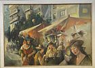 Gretty Rubenstein Rotman , 1945-2001 - Wonen in a cafe, . Artist's name: Gretty Rubenstein Rotman Image - 1