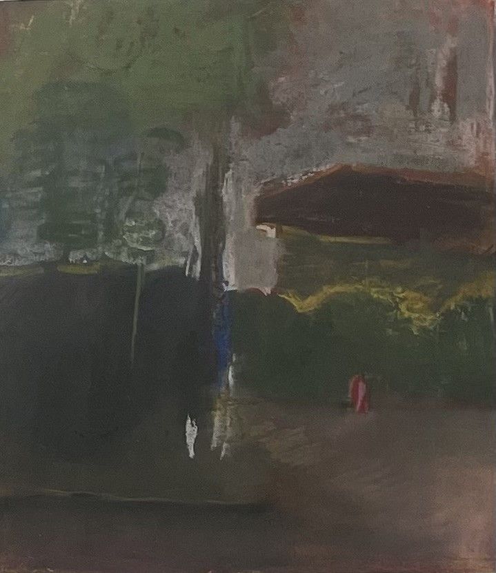 Zvi Lachman , b. 1950 - Figure in the landscape, 1993. Artist's name: Zvi Lachman , b. 1950 
Item 
