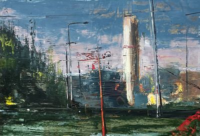 Yaron Cohen , b. 1984 - Reading, Tel Aviv, 2023. Artist's name: Yaron Cohen , b. 1984 Item name: 