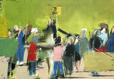 Yaron Cohen , b. 1984 - Party, 2026. Artist's name: Yaron Cohen , b. 1984 Item name: Party, 2026 