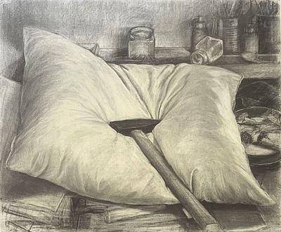 Raanan Levy , 1954-2022 - At rest, 2000. Artist's name: Raanan Levy , 1954-2022 Item name: At rest 